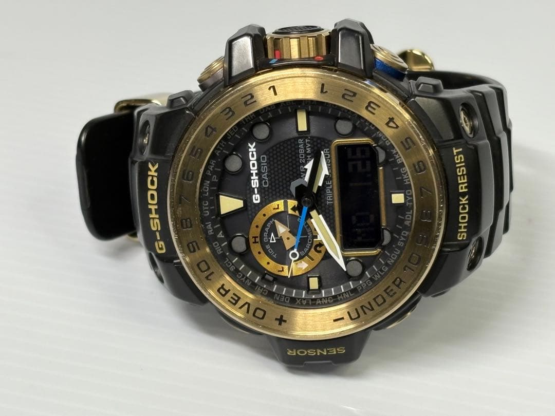 箱付・美品❗️CASIO・G-SHOCK・GWN−1000GB・電波ソーラー