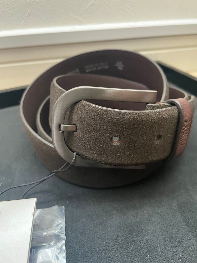 ARMANI アルマーニ ベルト 新品　送料無料　タグ付き　カジュアル　シンプル
