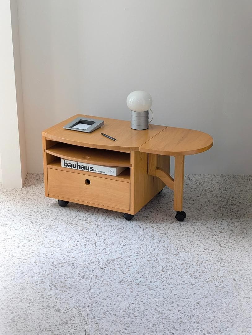 00s OLD エクステンション キャスター ワゴン バタフライ ローテーブル