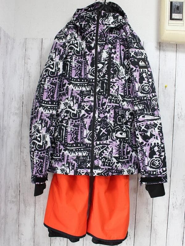 MISSIONシリーズ クイックシルバー スノーボードジャケット 上下セット