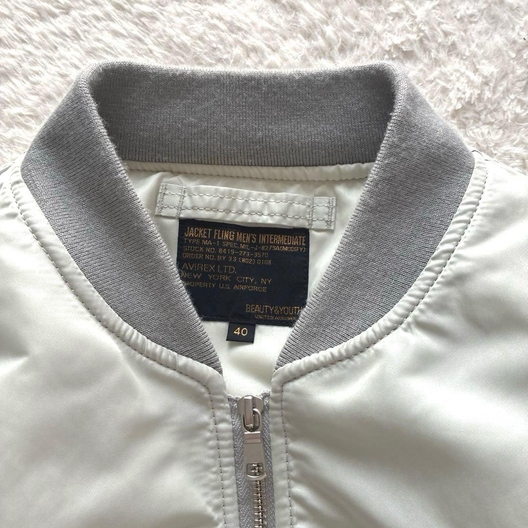 AVIREX × BEAUTY&YOUTH【別注】MA-1 メンズ ブルゾン