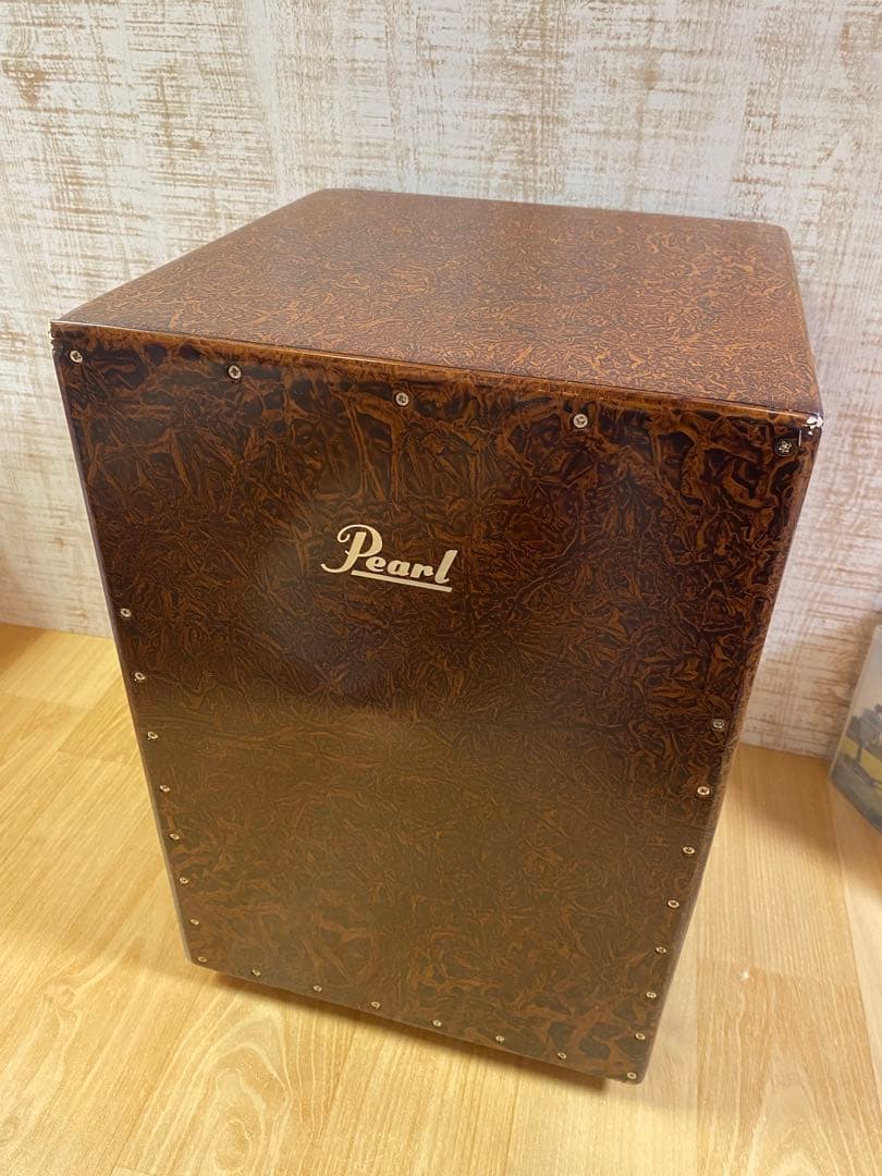 【ジャンク】 Pearl パール カホン (ケース付き)