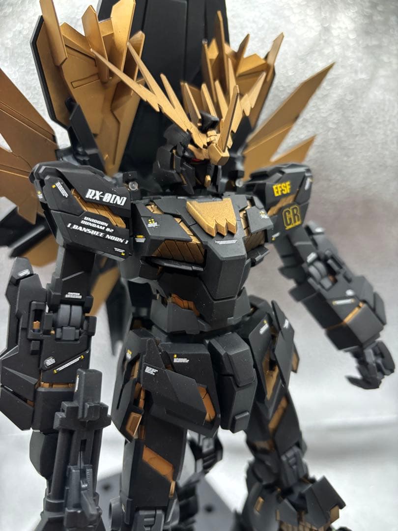 u*e様 ＭＧ 1/100 ユニコーンガンダム2号機 バンシィ・ノルン 塗装済み
