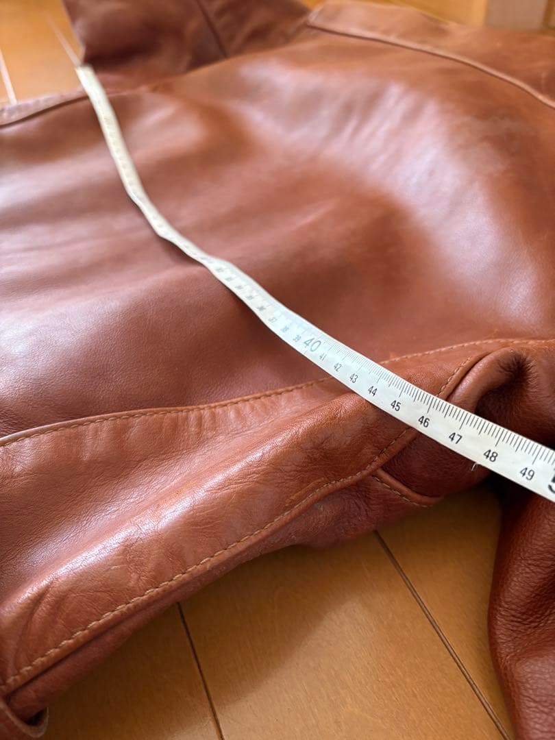 ヌ*ス様 ⭐︎Vanson Leathers ブラウン レザージャケット 36⭐