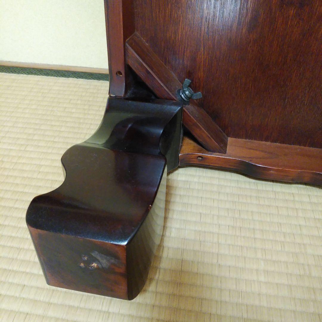 大型木製座卓 ダークブラウン