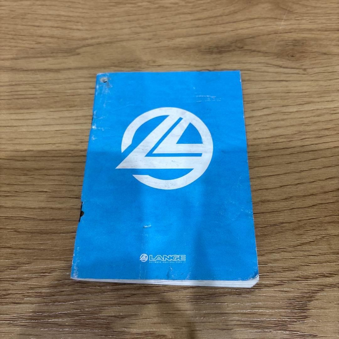 LANGE RS120 スキーブーツ 青 バッグ付き