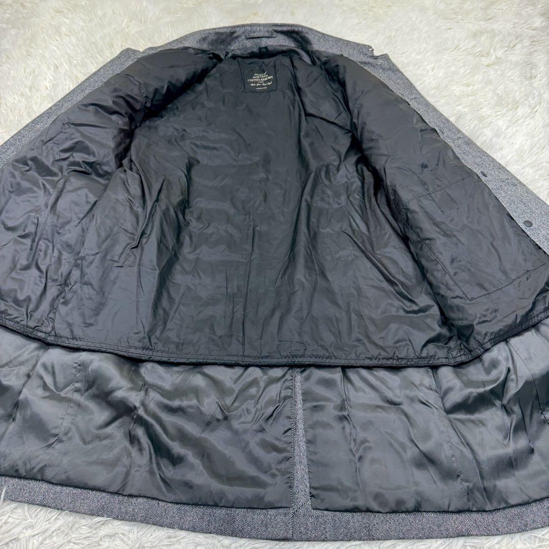 美品✨ ユナイテッドアローズ ダウンライナー ステンカラーコート 50 XL