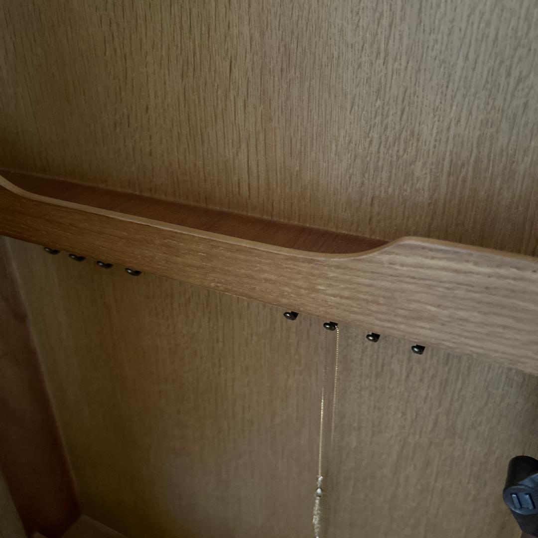 鏡台　高級三面鏡　オーク　隠し扉　フランスミラー　　椅子別売り