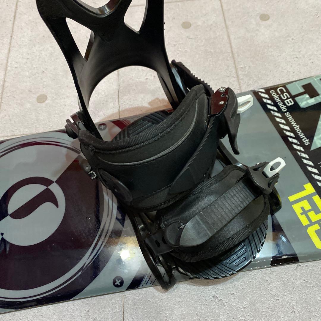 ★CSBシーエスビー　TWO B ONE トゥービーワン スノーボード板　セット