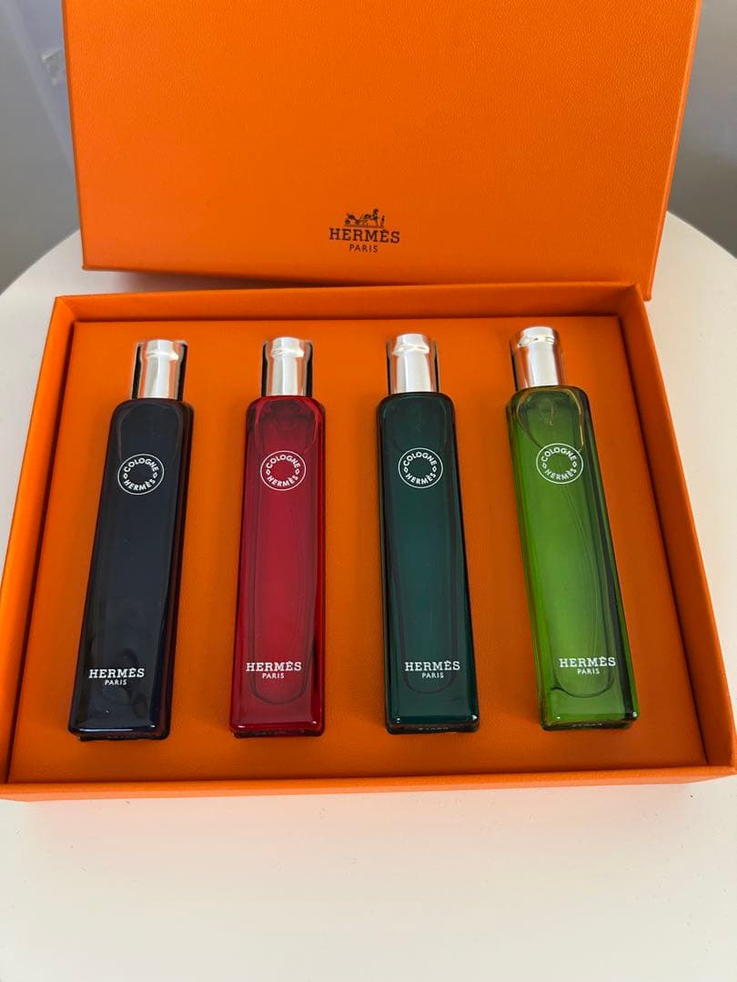 ⭐️【新品】⭐️HERMES 香水 4本セット ギフトボックス　15ml×4
