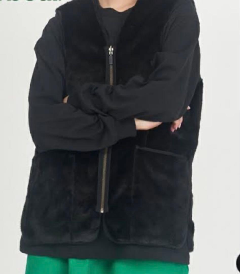 BARBOUR バブアー フロントジップファーライナーベスト 38(M相当)