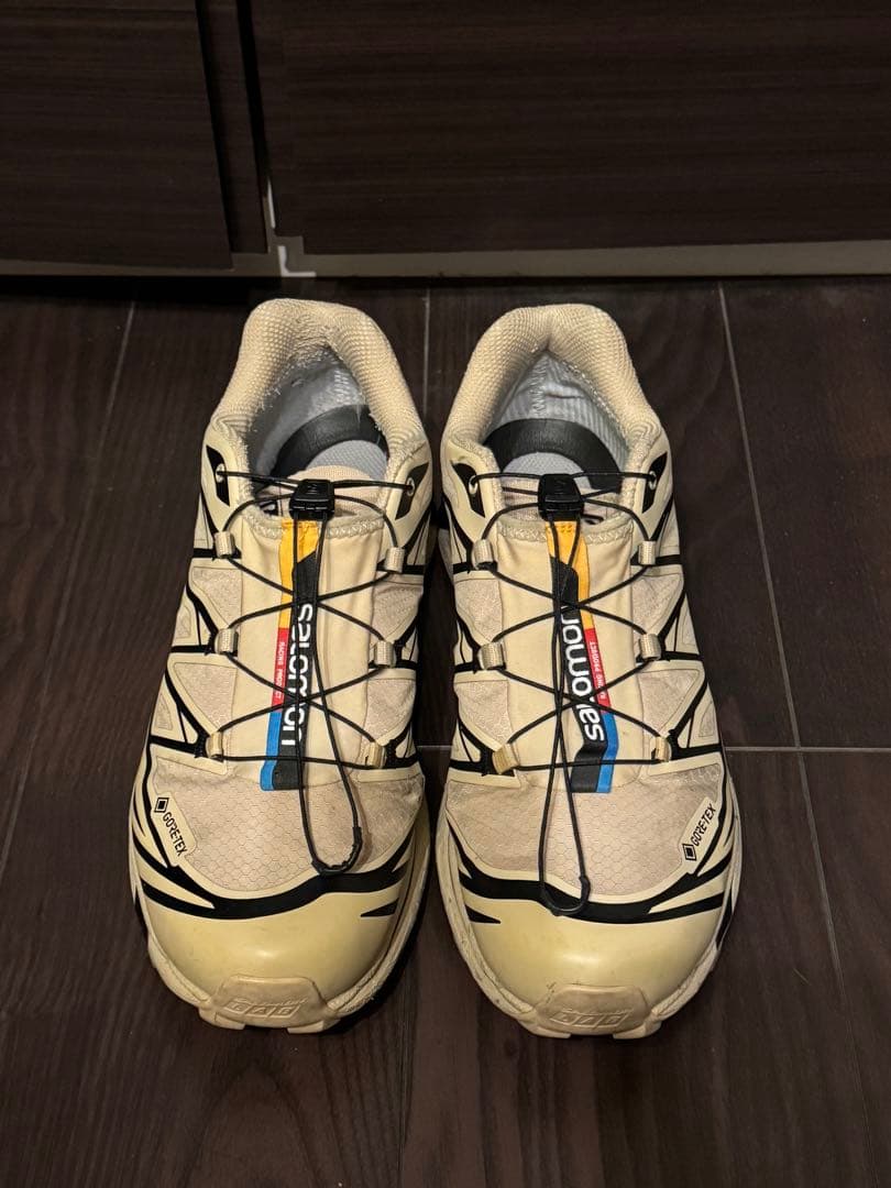 靴 SALOMON XT-6 GORE-TEX 27.5cm safari