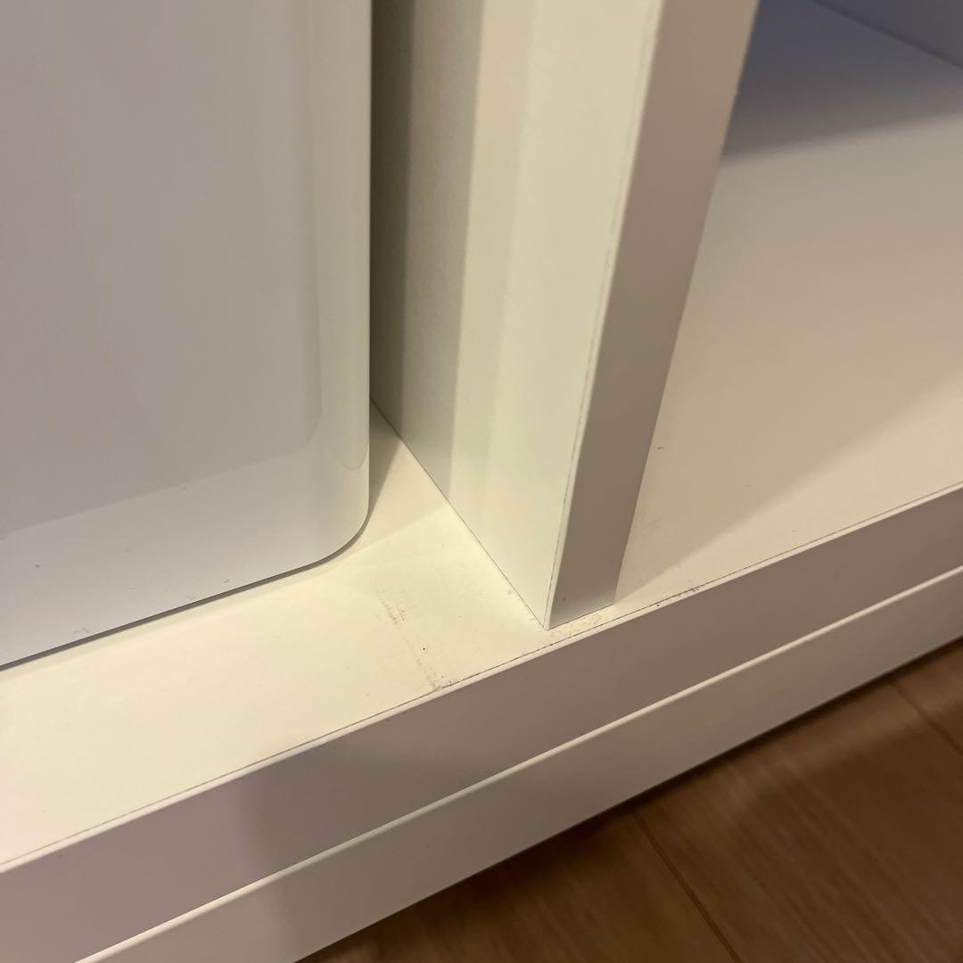 IKEA カラックス　下部フレーム付き　ホワイト