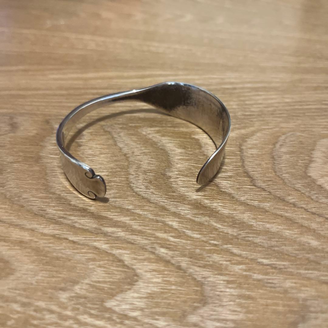 【希少】ティファニー　Tiffany バターナイフバングル　シルバー
