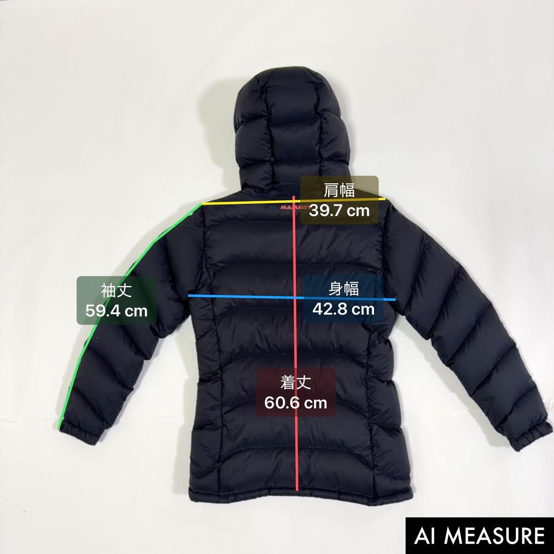 マムート エクセロンダウンフーディ ダウンジャケット アウター ブラック S