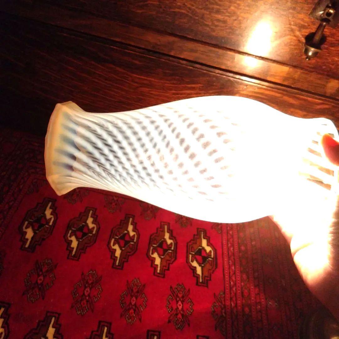 アンティーク ガラス ランプ シェード