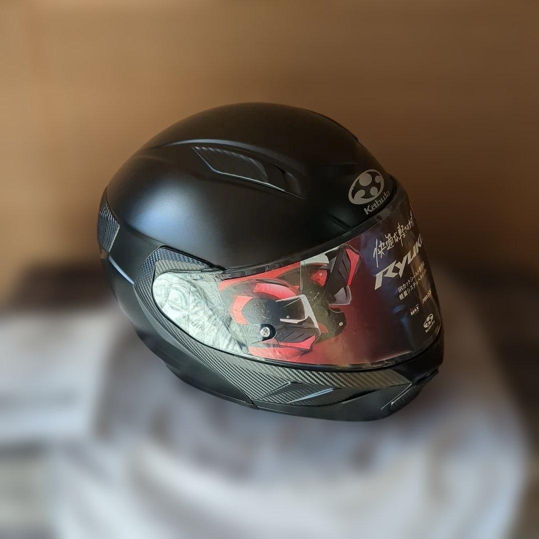Kabuto Ryuki フルフェイスヘルメット Lサイズ ブラック