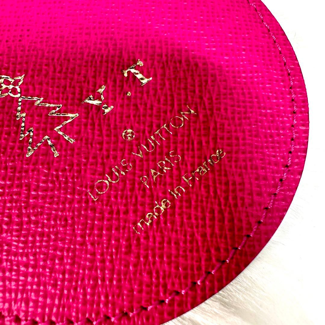 極美品 ルイヴィトン ポルトクレ キーリング モノグラム クリスマス限定 クマ