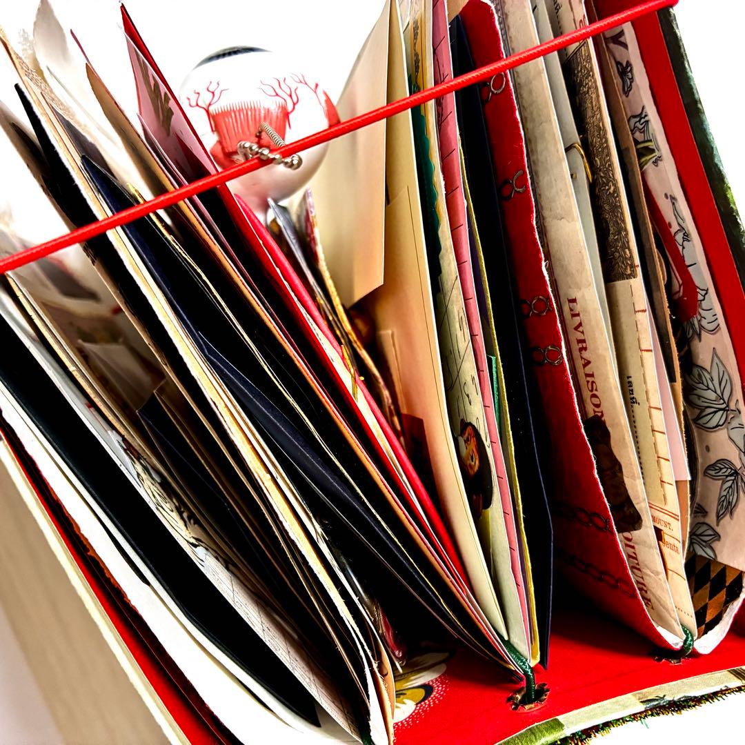 ジャンクジャーナル　おすそ分けファイル　コラージュ素材　紙モノ　シール