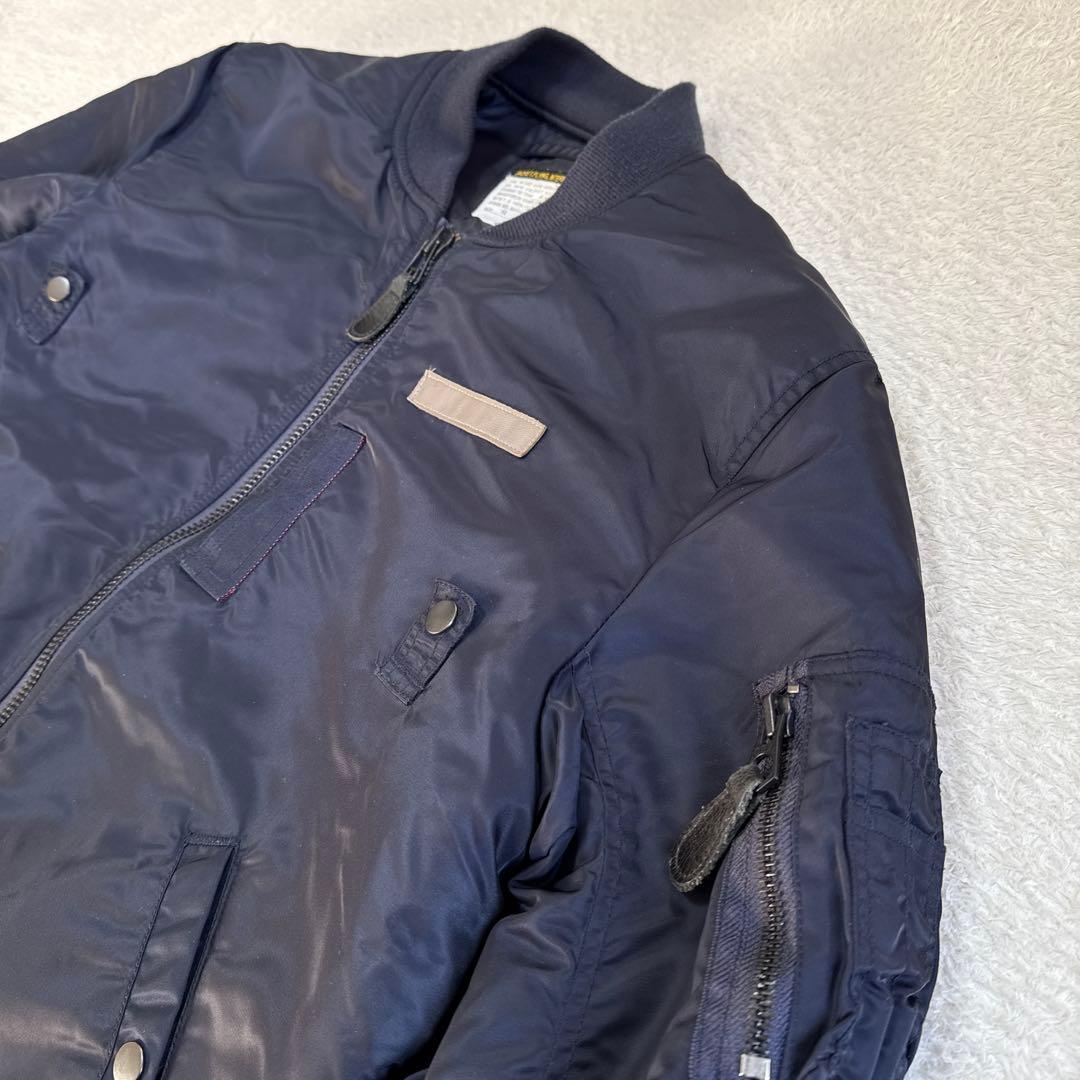 WAIPER B-15C MOD フライトジャケット MA-1 42 ネイビー