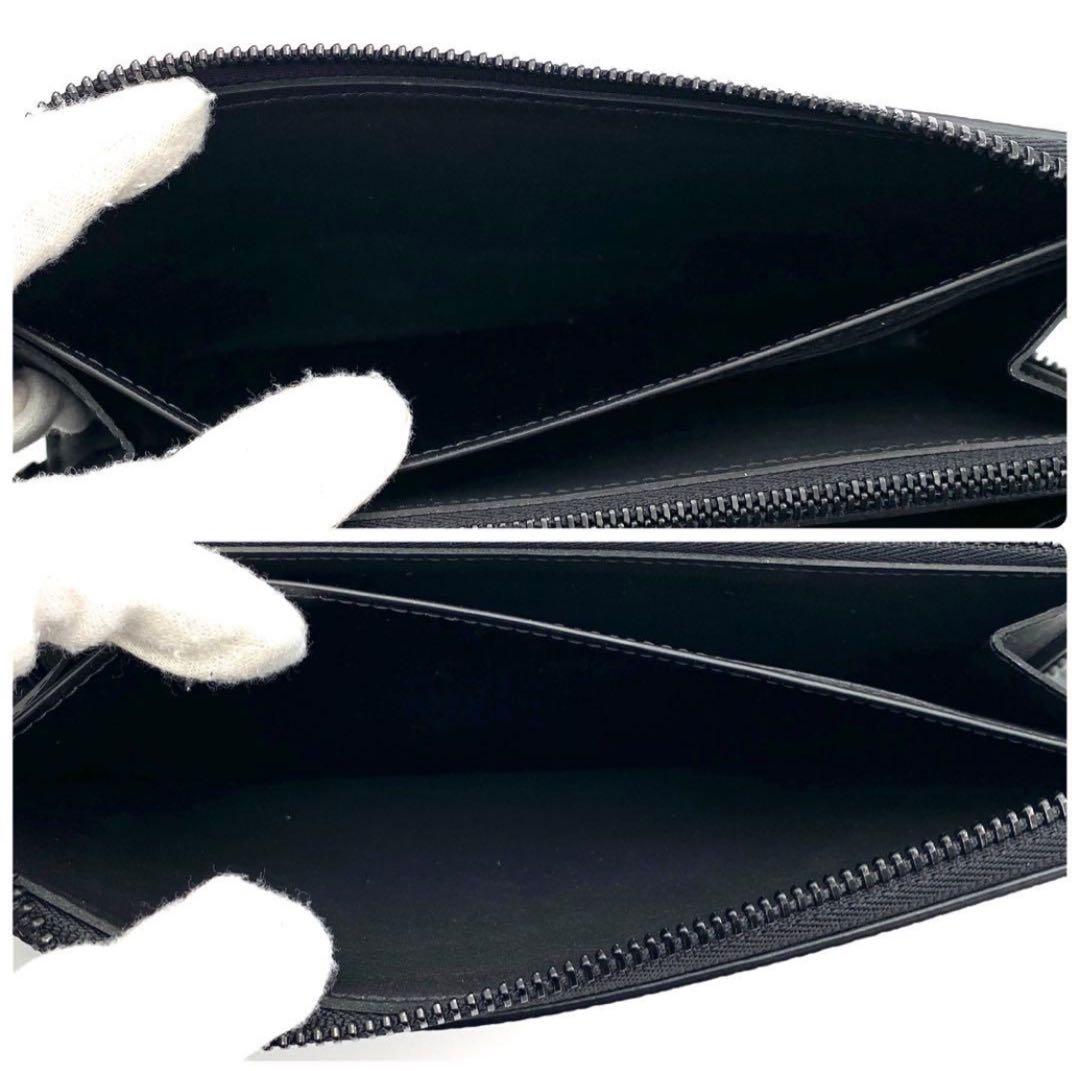 ルイヴィトン アエログラム ジッピーウォレット ホリゾンタル 長財布 黒