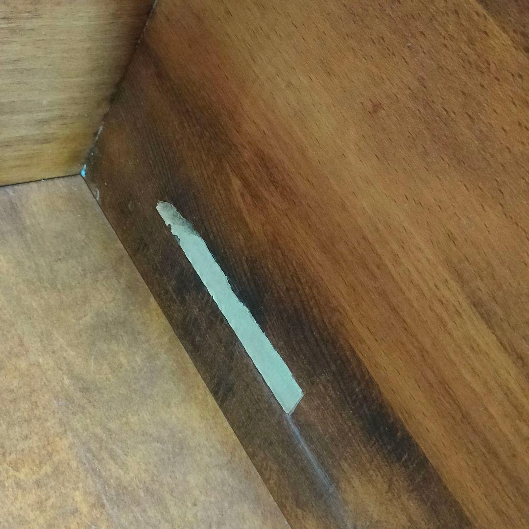 karimoku カリモク　木製電話　台マガジンラック　昭和レトロ　カリモクカグ