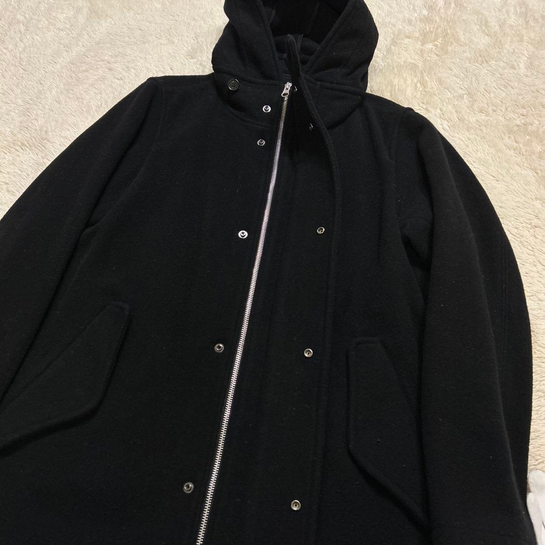 00s ZUCCA フーデッドコート黒アーカイブY2K ISSEY MIYAKE