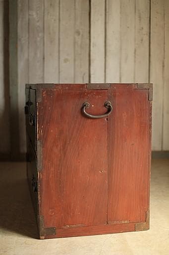 K*o様 丸金具庄内箪笥　2段 タンス　収納　古家具　古民家　時代家具