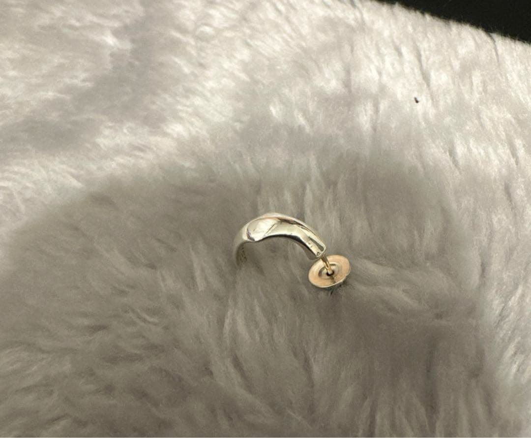 LONE ONES ロンワンズ シルクフープ イヤリング 0020 S ピアス