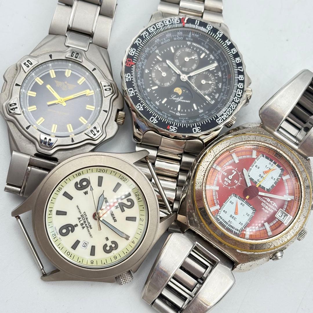 セイコー アルバ クォーツ メンズウォッチ まとめ売り 0921-S6982s