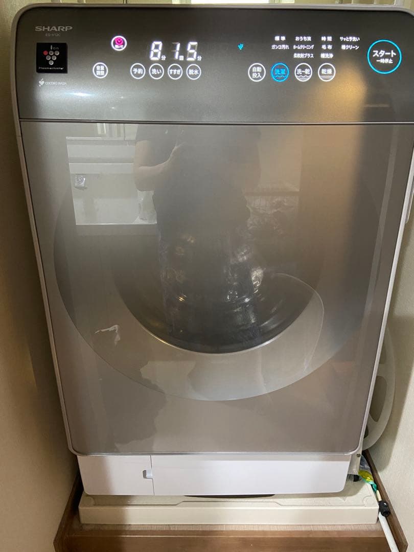 2024年製品　SHARP ドラム式洗濯機 本体
