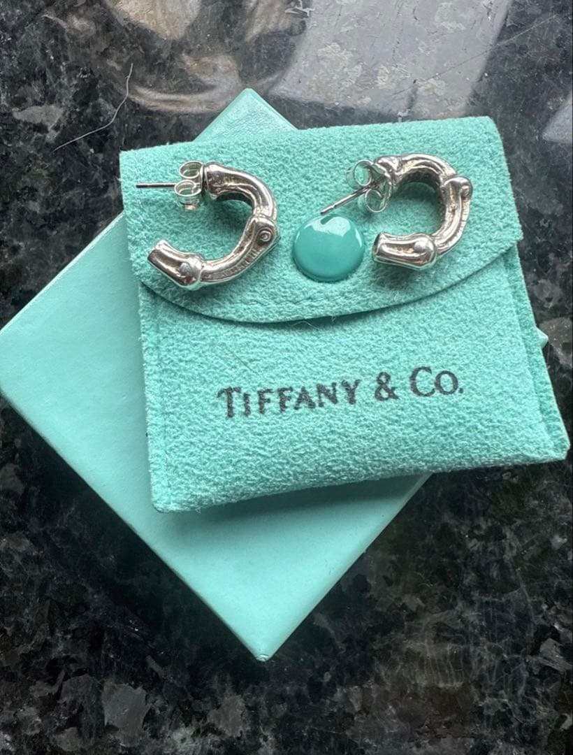uda Tiffany バンブーピアス　スモール　片耳　ヴィンテージ