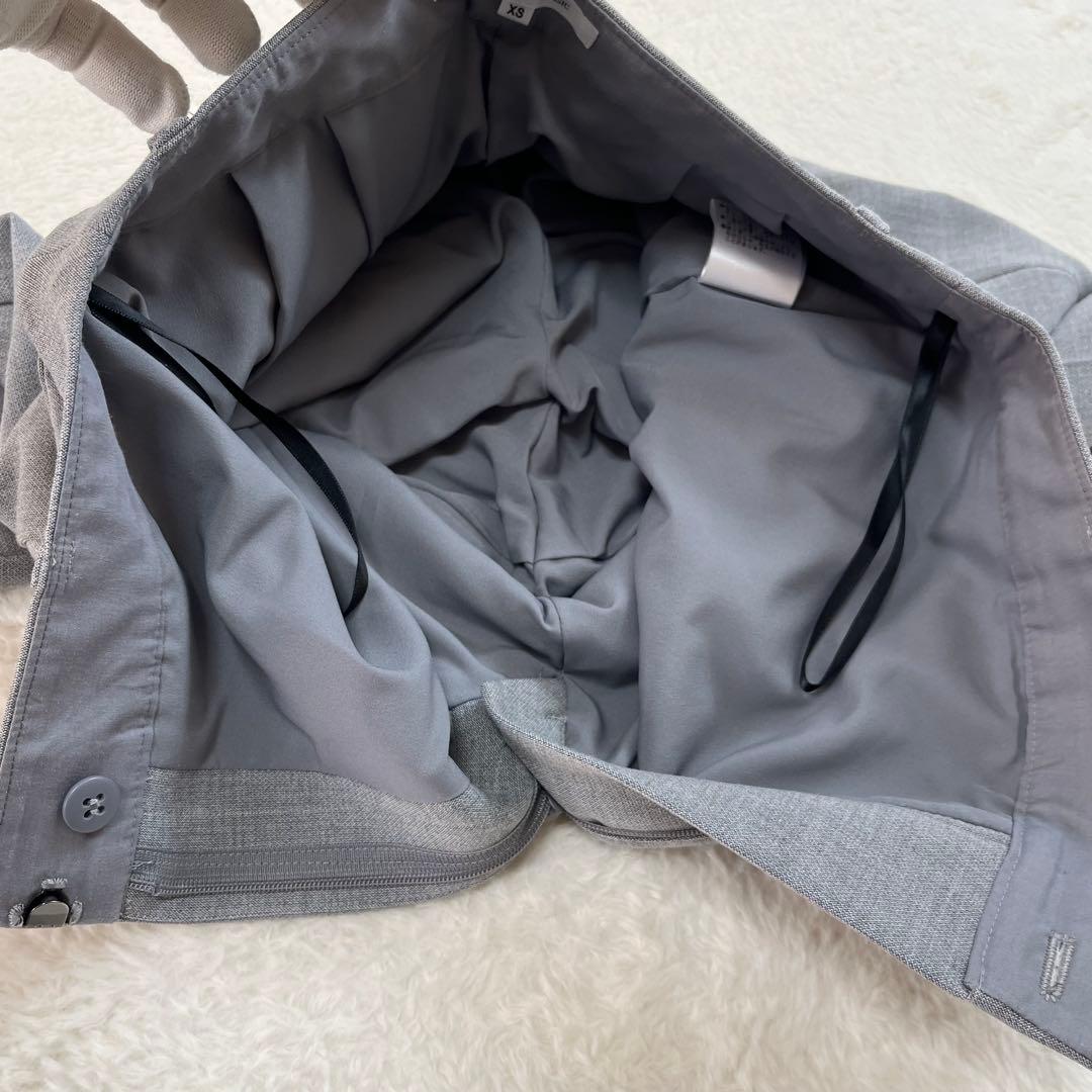 ナチュラルビューティーベーシック　セットアップ　ノーカラー　パンツ　スーツ