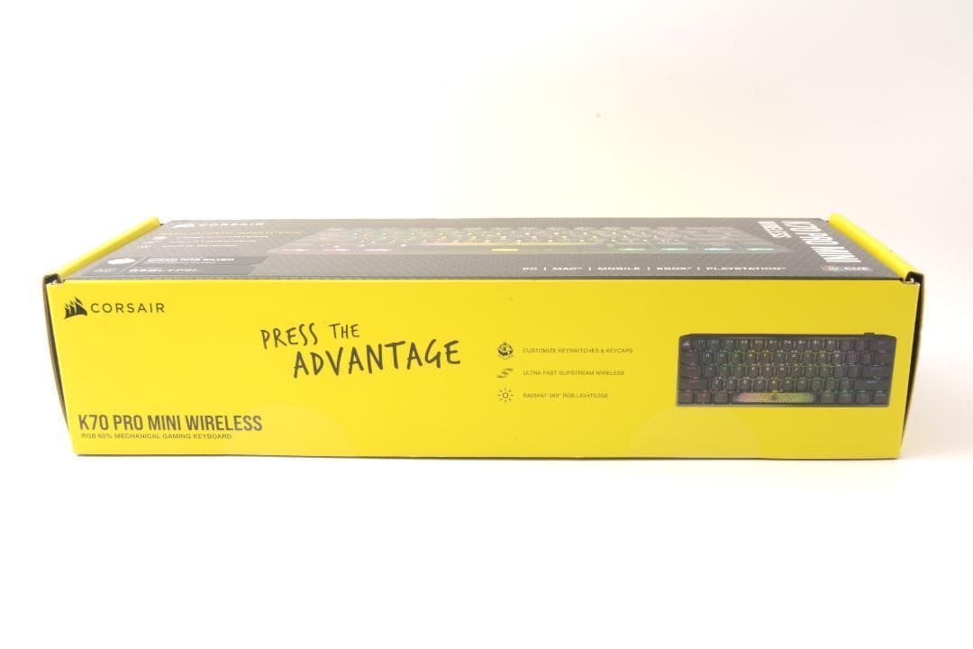 CORSAIR K70 PRO MINI RGB 60% ゲーミングキーボード