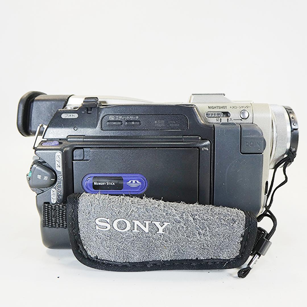 動作品 ソニー DCR-TRV10 MiniDVビデオカメラ　DVD化に最適