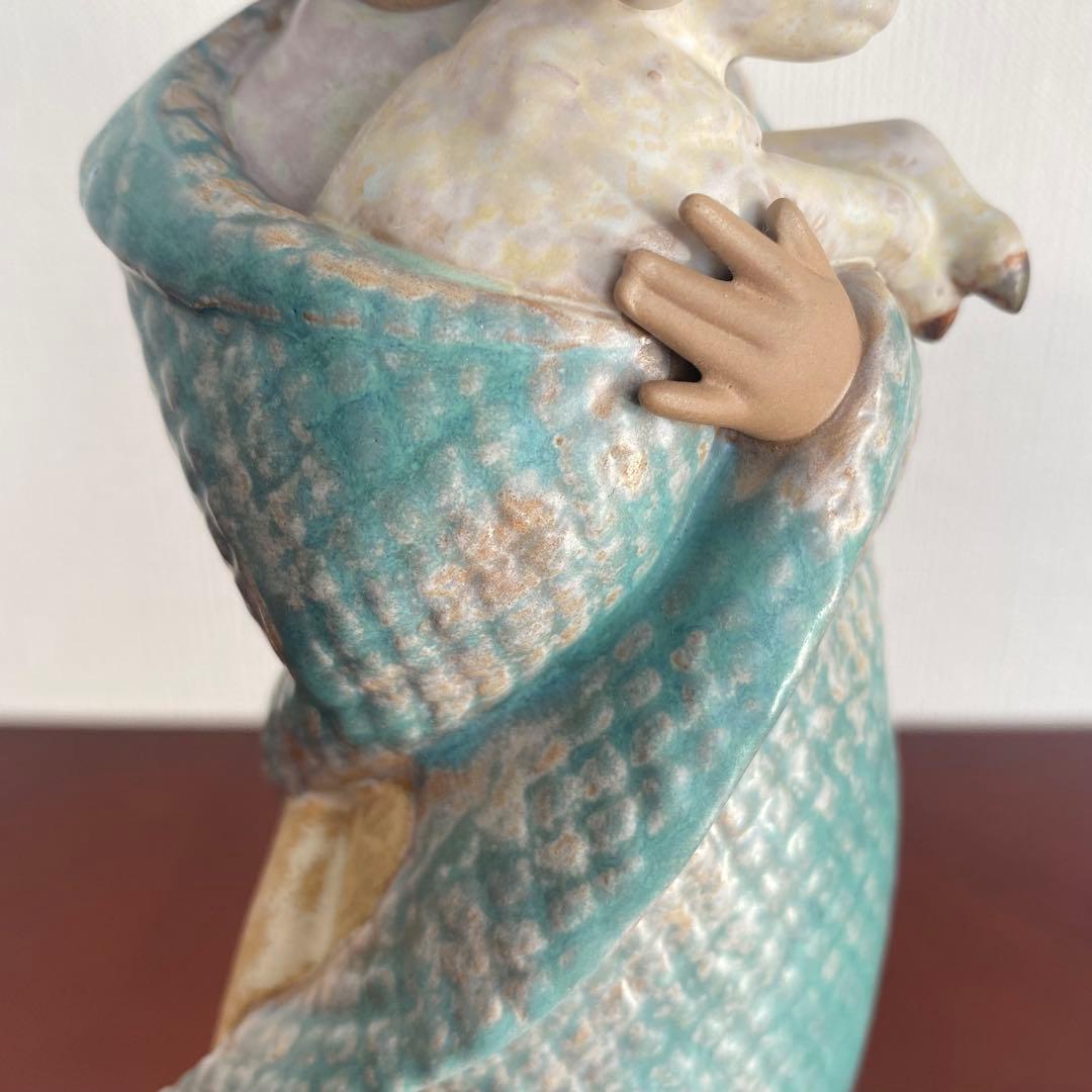 LLADRO リヤドロ　『 やっと会えた仔羊 』 置物