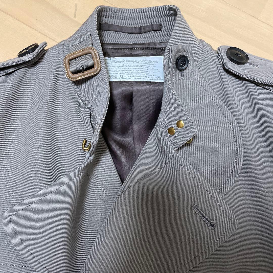 kolor ウール　トレンチコート