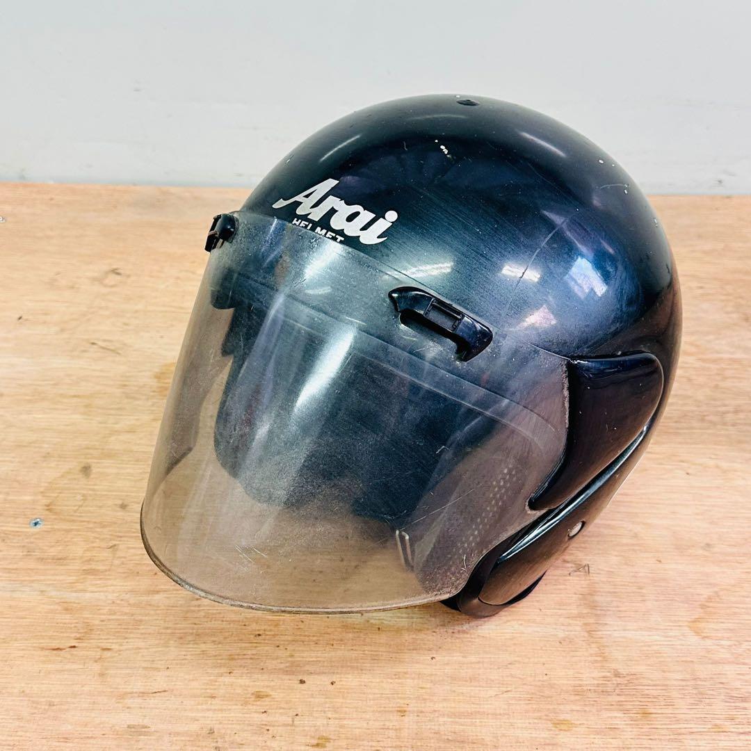 Arai SZ-α Lサイズ ジェットヘルメット ブラック