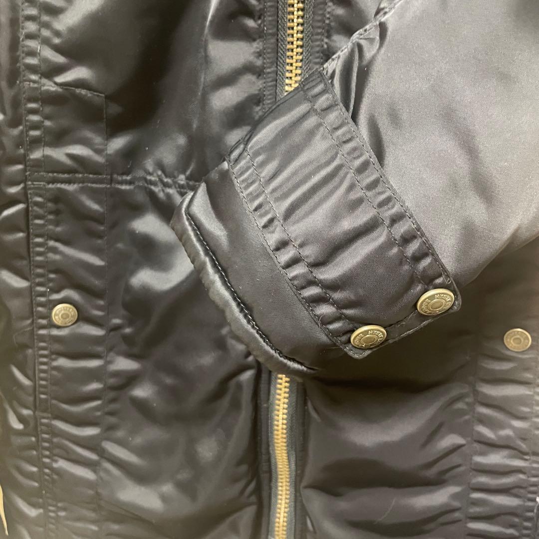 ヒステリックグラマー　プリマロフト　ミリタリーコート　ヒスガール　ワッペンロゴ