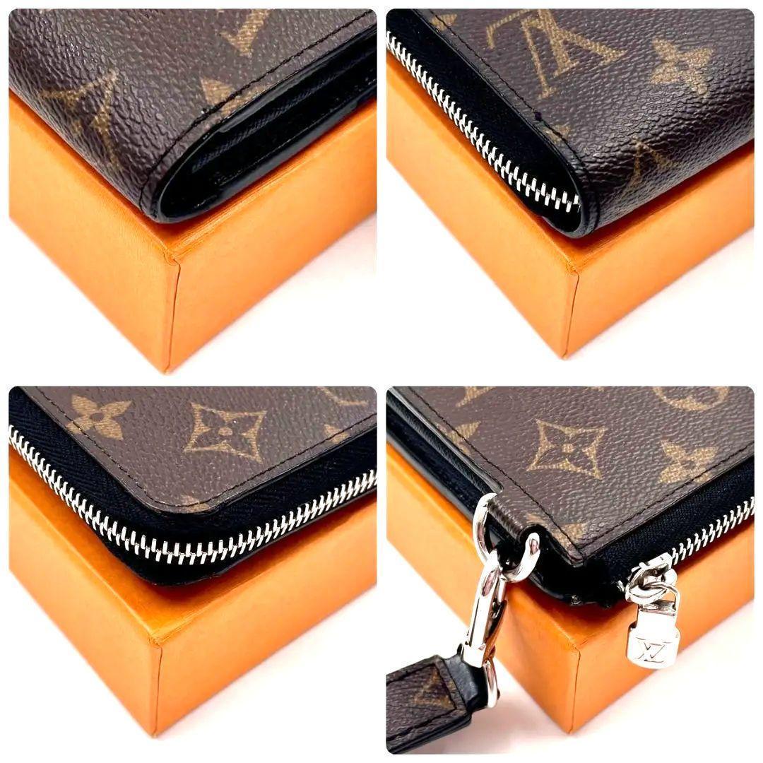 【極美品・現行】ルイヴィトン モノグラムマカサー ジッピードラゴンヌ 財布