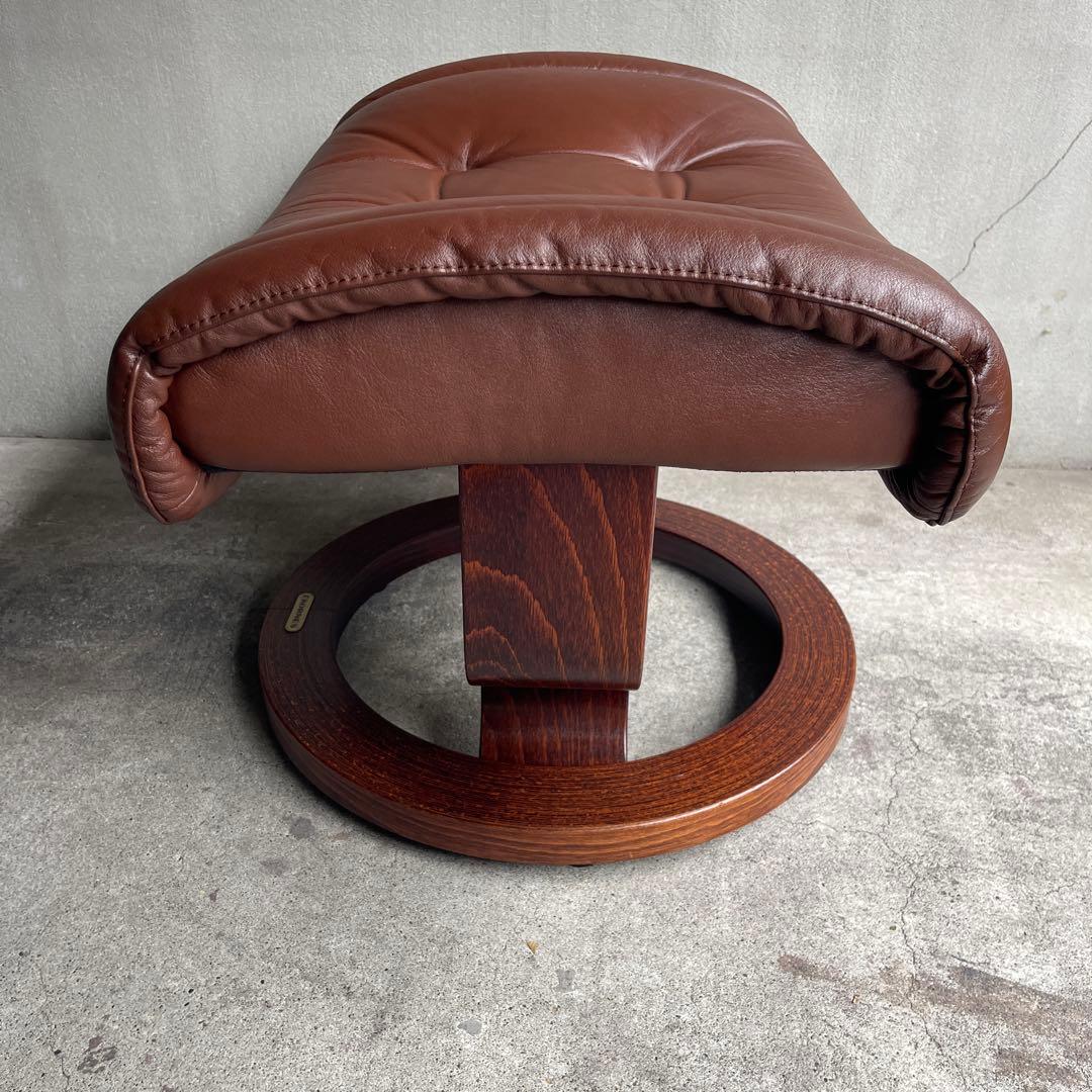 極美品　EKORNES エコーネスロイヤル オットマン