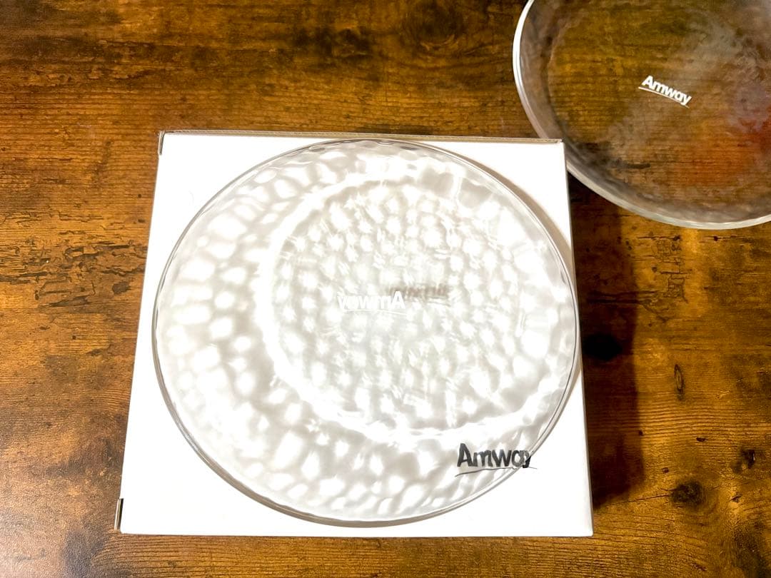 Amway ガラスプレート　2枚入り　16点セット(計32枚)