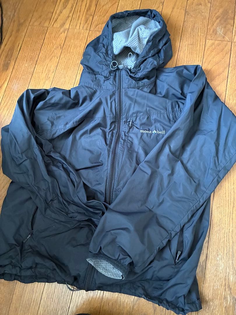 mont-bell ジャケット　パーカー　中綿　XL 黒