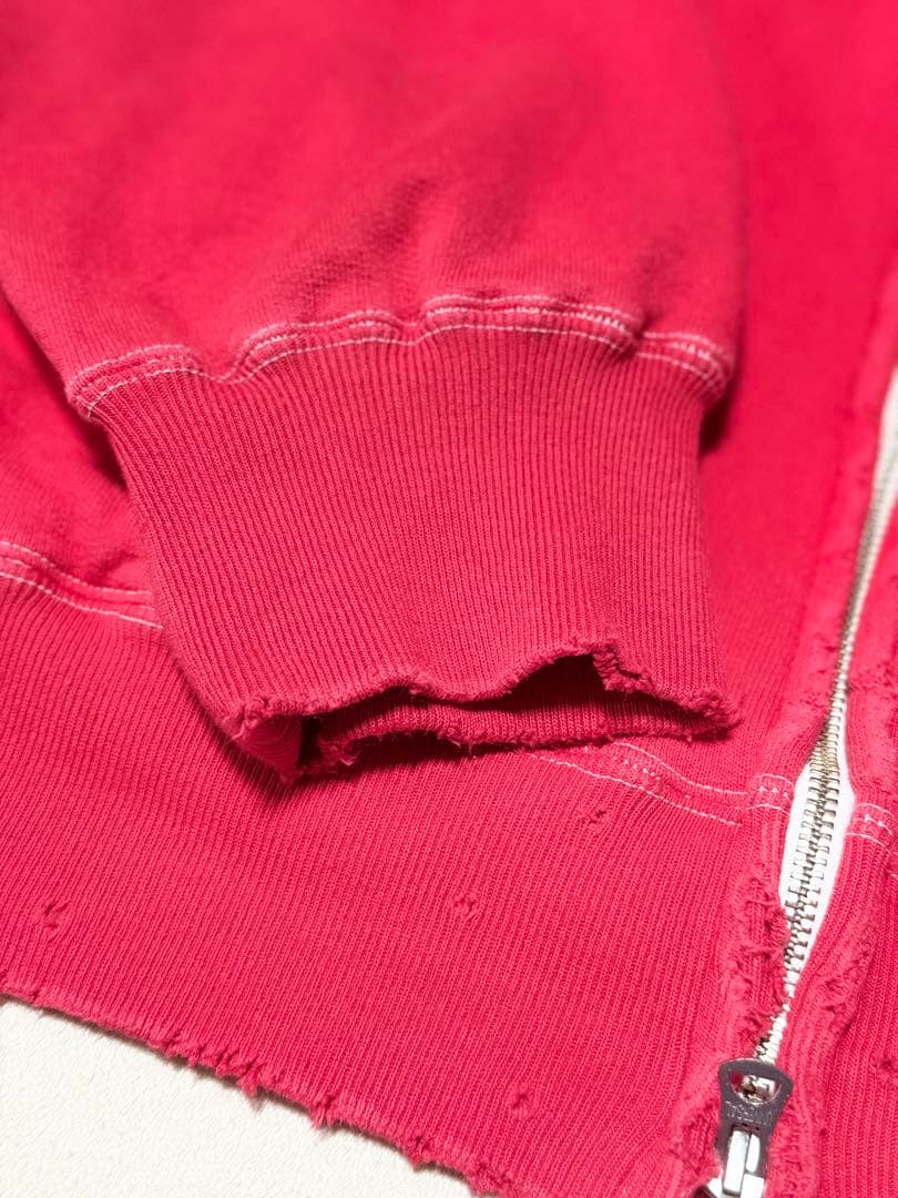 ANCELLM ZIP UP HOODIE RED ヴィンテージ　60s 赤