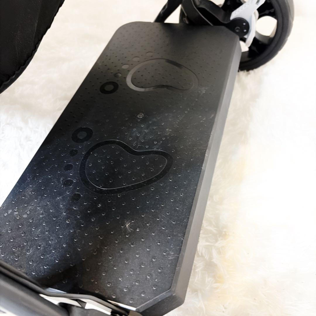 美品　KATOJI 二人乗りベビーカー 二人でゴー ネイビー リアシート付