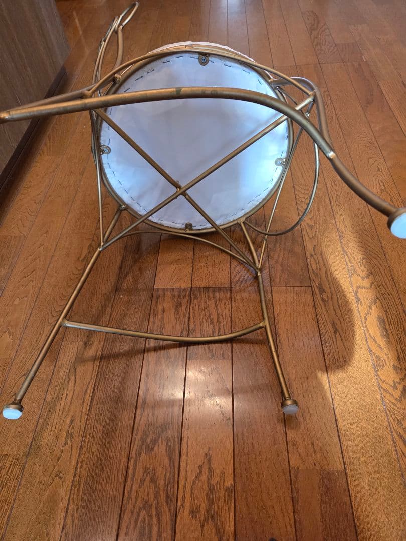 ヴィンテージ　アンティーク調　アイアンチェアー　ドレッサーチェア