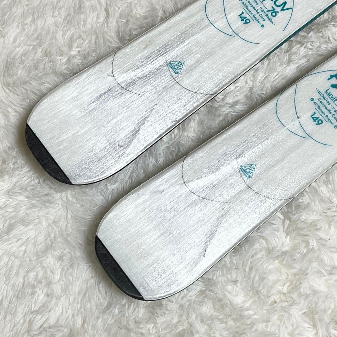 K2 Luvit 76 LUV 149cm スキー板　ビンディング　MARKER