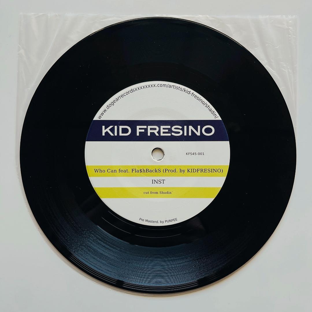 7インチレコード KID FRESINO FLA$HBACKS キッド フレシノ