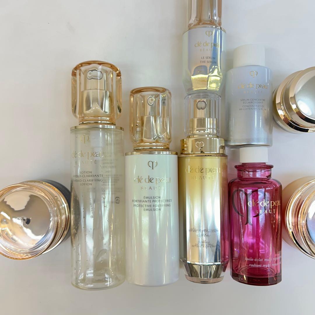 【クレ・ド・ポー ボーテ】空容器 9点セット【美容液 空瓶】クレドポーボーテ