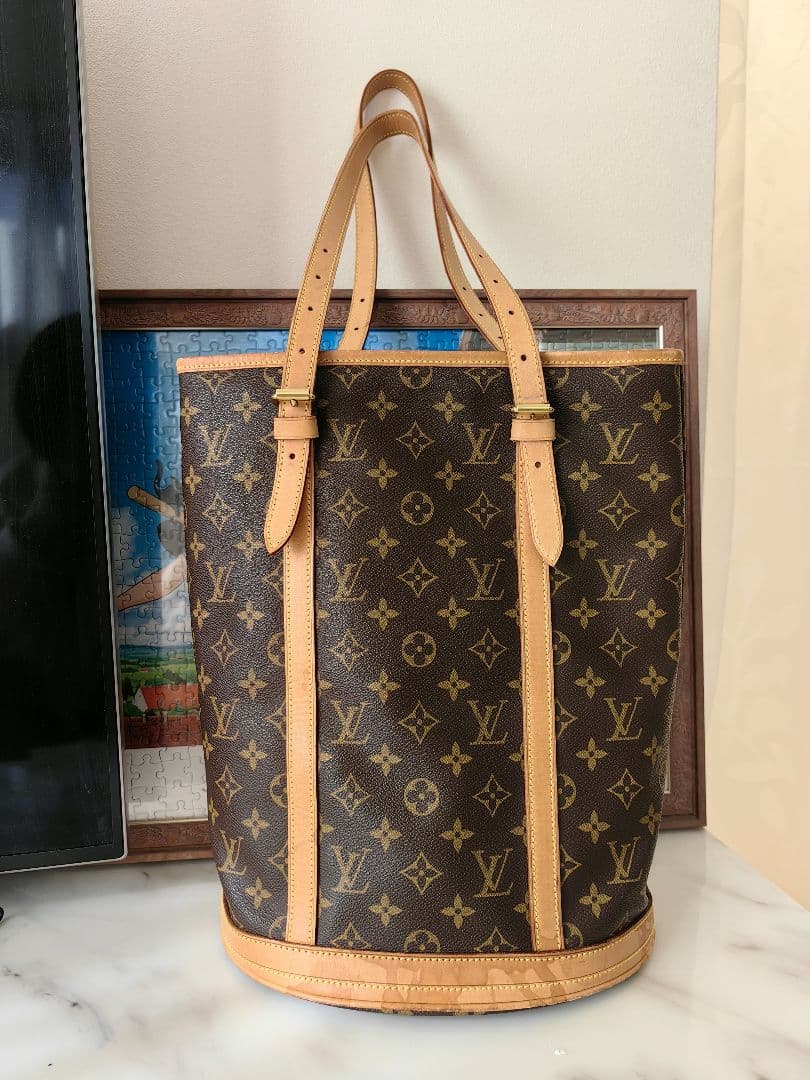 ルイヴィトン モノグラム トートバッグ　バケツ